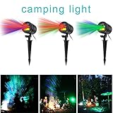 Laser Christmas Lights, Landscape Projector Lights Outdoor Waterproof laser lights Laser Lamp for Outdoor Garden/Yard/Wall Family Gathering Party KTV Wedding Night Club Decoration (Red and Blue)