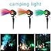 Starry Laser Lights Landscape Projector Lights Outdoor Waterproof Laser Lamp for Outdoor Garden/Yard/Wall Family Gathering Party KTV Wedding Night Club Decoration (Red and Blue)