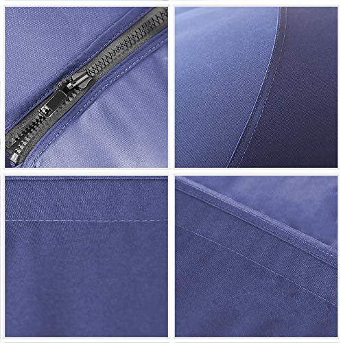 VINGLI 3 Bow Bimini Tops Boat Cover 4 Straps for Front and Rear