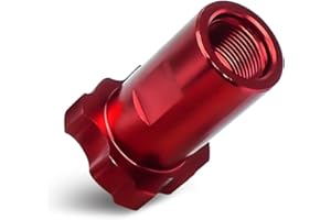 QNHEAY Paint Spray Gun Cup Adapter Fit for SRI R100 602 H-2000 25CC 250CC Cup Mini, External Adapter Thread Size 14MM Pitch 1.0MM (Internal Thread)