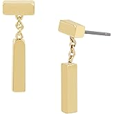 AllSaints Women's Bar Drop Earrings