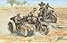 Italeri 510006121 1: 72 WWII German Motorcycles