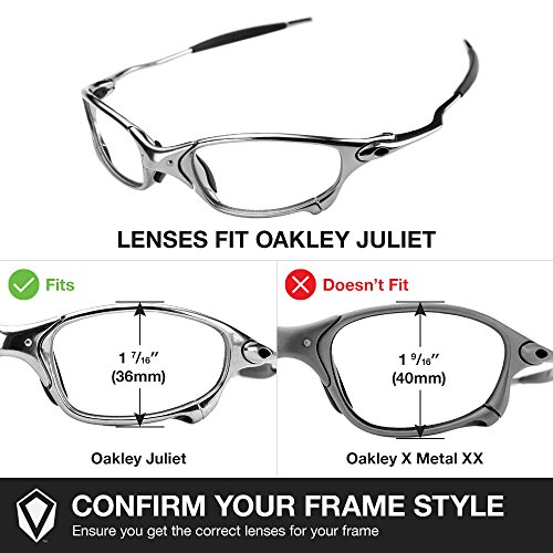 Revant Replacement Lenses for Oakley Juliet Polarized 3 Pair Combo Pack
