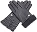 Fashion Sheepskin Leather Gloves For Women, Cold Weather TouchScreen With Thinsulate Liner
