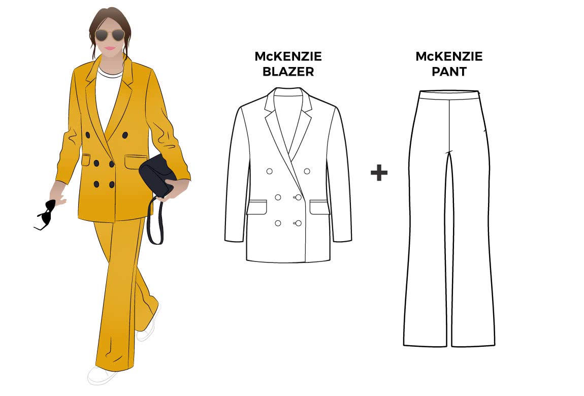 Style Arc Sewing Pattern - McKenzie Set Discounted Bundle (Sizes 04-16)