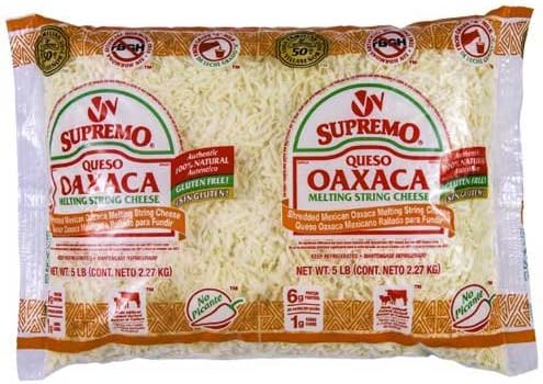 VV Supremo Queso Oaxaca Melting String Cheese, 5 Pound -- 4 per case.
