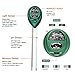 Vistefly Soil Tester, Soil pH Meter,Sunlight,Moisture, 3 in 1 Soil Test Kit, Gardening Tools for Gardens, Vegetable Plots, Lawns, Plants,for Indoor&Outdoor Plant Care (no Battery Required)thumb 1