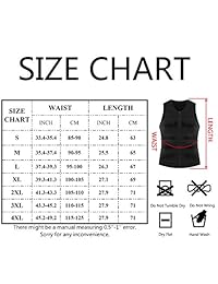 W-JACK Men Neoprene Sweat Sauna Vest Workout Waist Trainer Slimming Tank Top Fat Burner for Weight Loss