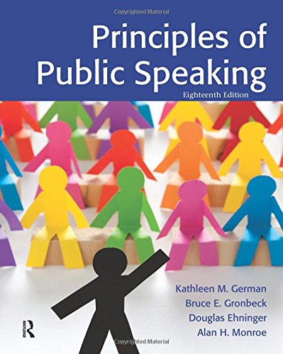 Principles Of Public Speaking (18th Edition)