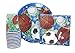 Sports Theme Party Pack Plates Napkins Cups