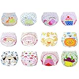 DAYAN 5 Pack Baby Girl Boy Pee Potty Training Pants Diaper Nappy