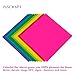 Inscraft 96 Sheets Premium Permanent Self Adhesive Vinyl Sheets, Double of 48 Pack 12