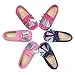 KEESKY Slip-On Flat Oxford Shoes For Toddler Kids Boys Girls Slip-On Casual Sneakers