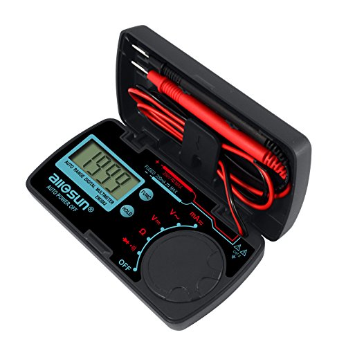 ALLOSUN Digital Multimeter/DMM/Multi Tester Amp/Ohm/Volt Meter/Diode and Continuity Test Pocket Size - //medicalbooks.filipinodoctors.org