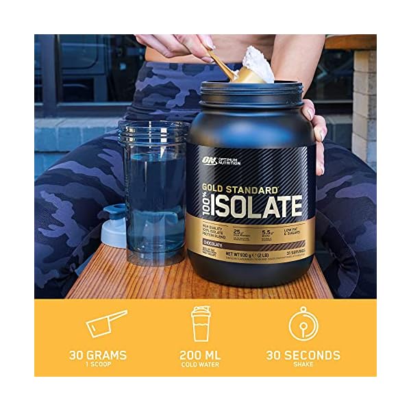 Optimum-Nutrition-ON-Gold-Standard-100-Isolate-Whey-Protein-High-Protein-Powder-with-Naturally-Occurring-BCAAs-and-Glutamine-Strawberry-31-Servings-930-g-Packaging-May-Vary Optimum Nutrition ON Gold Standard 100% Isolate Whey Protein, High Protein Powder with Naturally Occurring BCAAs and…