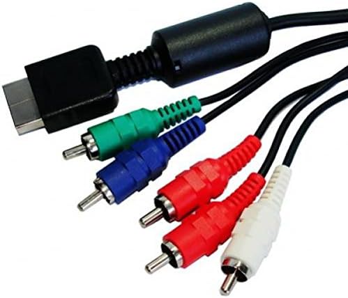 1 8m Component Av Audio Video Cable Hdtv Lead For Sony Playstation Ps2 Ps3 Amazon Co Uk Pc Video Games