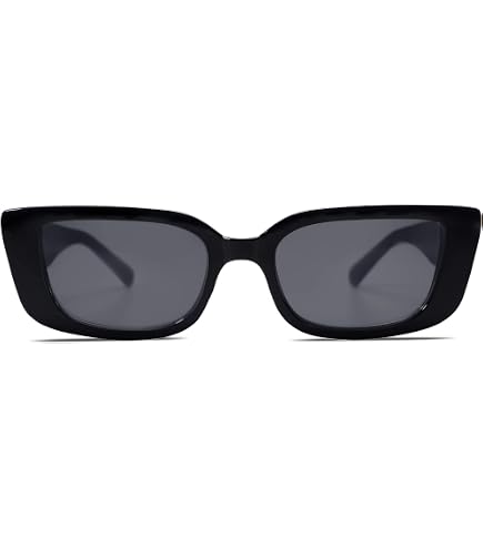 Amazon.com: Fake Sun Retro Rectangle Polarized Sunglasses  display picture 1
