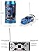Coke Can Fast Mini RC Micro Racing Car RC Hobby Vehicle Toy（1PCS） (BLUE)