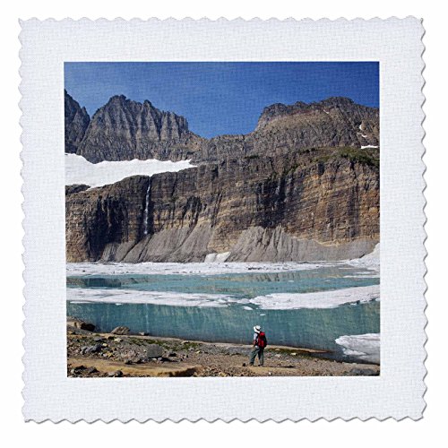 3dRose Mt, Glacier National Park, Upper Grinnell Lake - Us27 Jwi0232 - Jamie an…