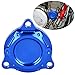 NICECNC Blue Engine Oil Filtrar Cover Cap Plug Powerful Magnet Embedded Compatible with Suzuki DRZ400,DRZ400E,DRZ400S,DRZ400SM 2000-2021,KFX400 2003-2006,Quadsport Z400 LTZ400 LTZ400Z 2x4