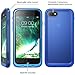 iPhone 7 Case, iPhone 8 Case, i-Blason Waterproof Full-body Rugged Case with Built-in Screen Protector for Apple iPhone 7/Apple iPhone 8 (Blue)