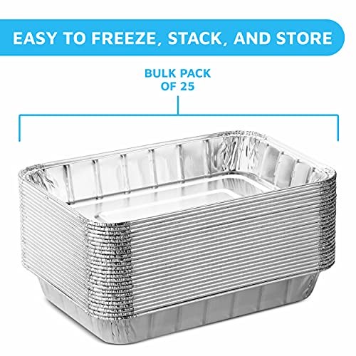 Aluminum Foil Grill Drip Pans Bulk Pack of Durable Grill Trays Disposable BBQ Grease Pans