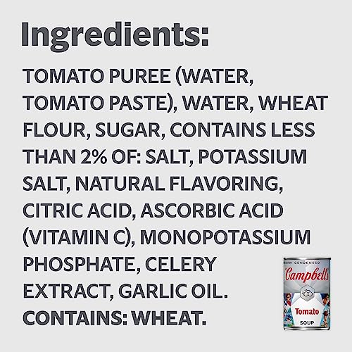 CAMPBELL’S CONDENSED DISNEY TOMATO SOUP, 10.75 OZ CANS (4 PACK)