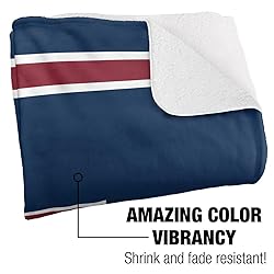St. Thomas University Primary Logo Stripes Sherpa