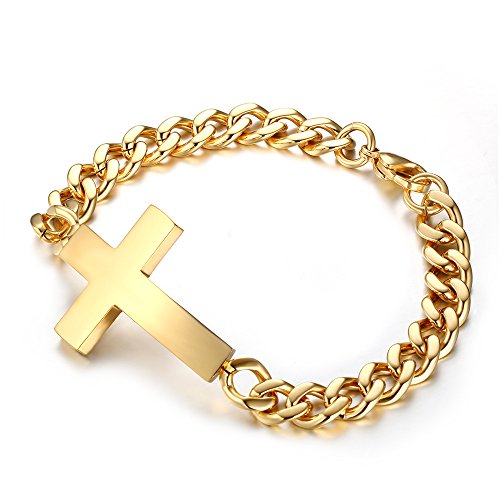 Xuanpai high polished gold palted stainless steel cross…