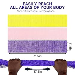 Metene 6 Pieces African Exfoliating Net, Colorful