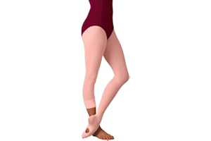 Body Wrappers - Women's Convertible Tights - Ultra Soft, Footed to Footless Style A31
