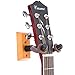 Neewer® NW-02 Brown Hardwood Home & Studio Acoustic Electric Guitar Hanger / Keeper / Wall Holder with Hardwood Base Wall Mount (Guitar Not Included)