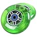TGM Skateboards 2 Scooter Wheels with ABEC 7 Bearings for Razor Scooter 100mm (Green)