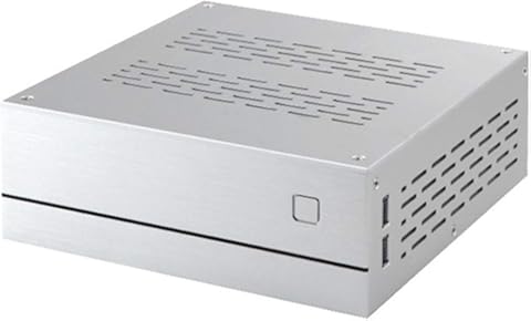 Museourstyty B01 Mini ITX Chasis de aluminio/vidrio, carcasa de ordenador para juegos de PC BK a