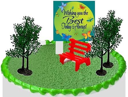 Amazon Com Cake Food Cupcake Decoration Plant Tree Topper Picks