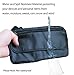 White Cloud Ultraslim Nylon Water Resistant Stealth Small Running Travel Waist Bag Packs