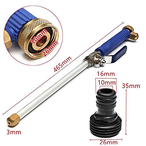 windaze Pressure Power Washer Spray Nozzle,Garden Hose Wand for Car Washing and High Outdoor Window Washing - Thumbnail 5