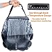 Sportneer Solar Shower Bag 5 Gallons/20L Solar Heating Premium Camping Shower Bags Hot Water with Removable Hose and On-Off Switchable Shower Head for Camping Beach Swimming Outdoor Traveling Hiking