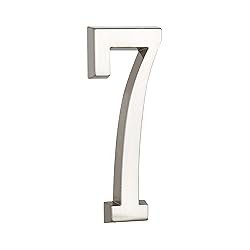 HASWARE 4 Inch Self Adhesive House Number, Modern