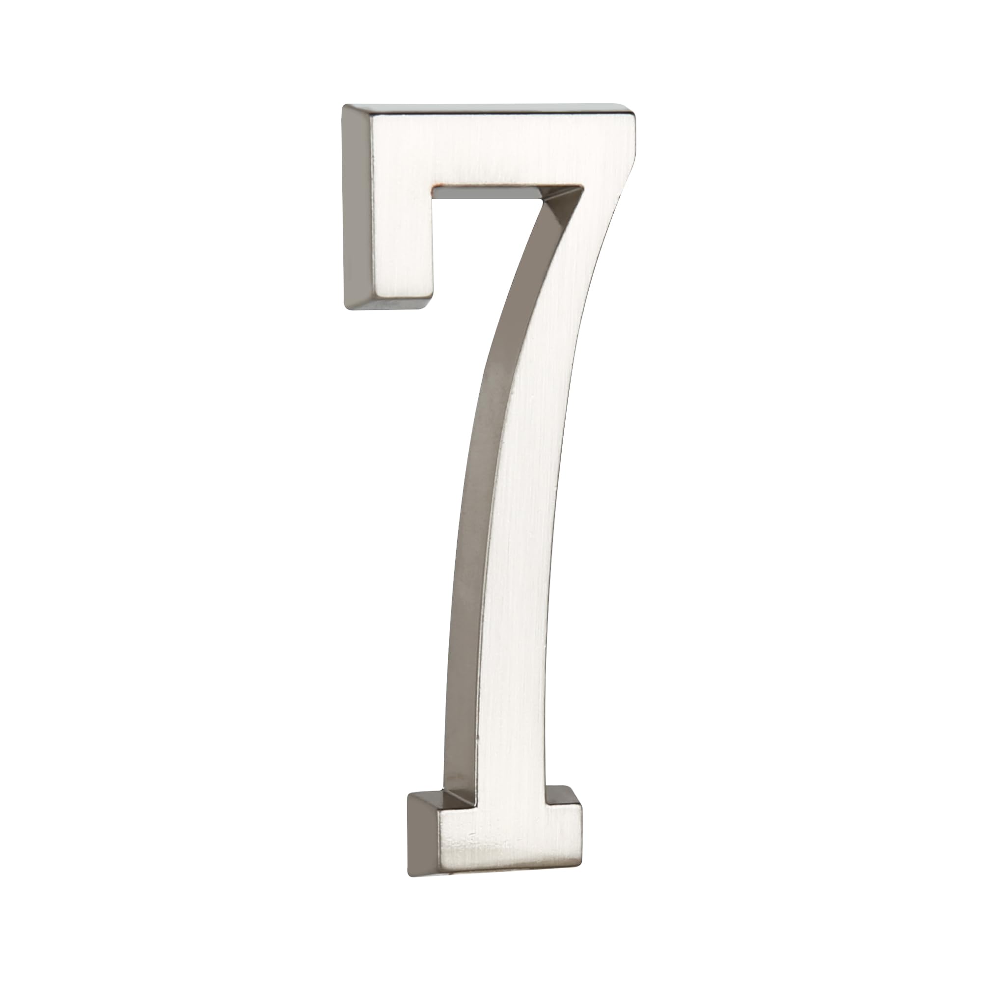 HASWARE 4 Inch Self Adhesive House Number, Modern