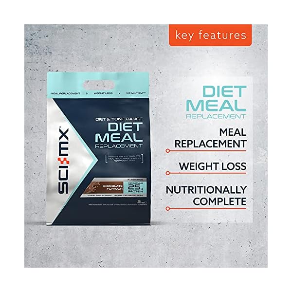 SCI-MX Diet Meal Replacement Protein Powder Meal Shake, Chocolate, 2kg
