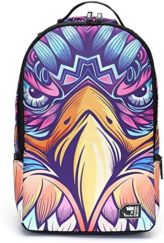Amint Eagle Pattern Boy's Notebook Backpack Schoolbag Knapsack Backpack