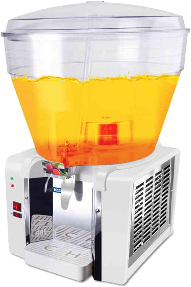 Commercial hot and Cold Beverage Machine -50L Multi-Function Stainless Steel self-Service Juice Machine - Intelligent Automatic Thermostat - Spray Type Cold Drink Machine
