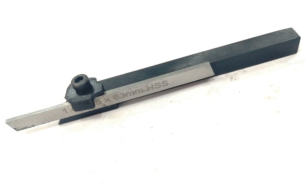 Mini Lathe Cut Off 6 mm Square Parting Tool with M2 HSS Blade for Mini Lathes-Tool Center Height 7 mm