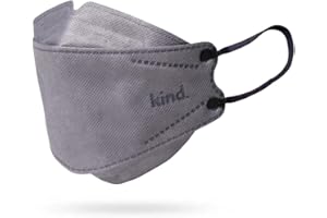 Kind 3D Willow Face Mask – 4-Layer Disposable, Lightweight & Comfortable Fit, Adult Size, Individually Wrapped, Resealable Pa