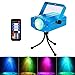 AKDSteel Strobe Light 7 Color Water Ripples Projector Ocean Wave Lamp Auto Flash Sound Activated LED Disco Dj Stage Lights with Remote Controller for Bar Party KTV Home Clubs Wedding