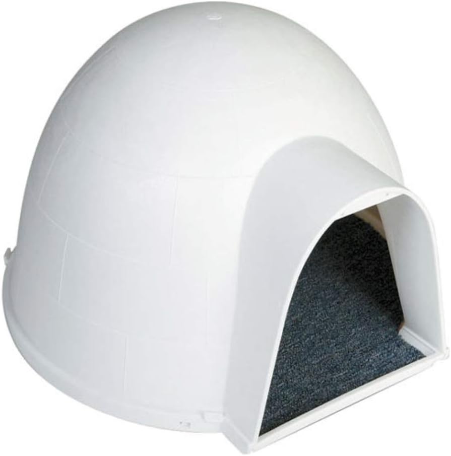 Petmate Kitty Kat Condo Outdoor Cat House Rain and Snow Diverting Hood Carpeted Floor One Size : Cat Houses And Condos : Pet Supplies