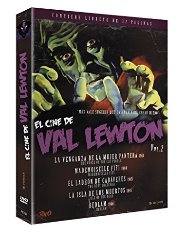 Pack Val Lewton, 5 Dvd : The curse of the cat people (1944) - Mademoiselle Fifi (1944) - The body snatcher (1945) - Isle of the dead (1945) - Bedlam (1946)