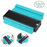 5 Inch Plastic Contour Gauge Duplicator Tool, Profile Copy Contour Gauge Tool, Tiling Laminate Tiles General Ruler