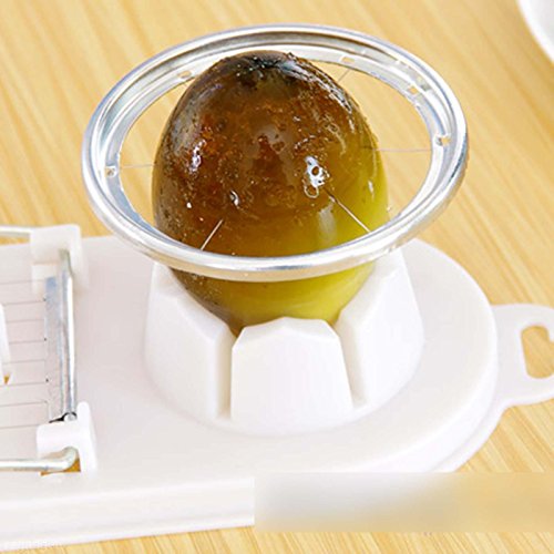 NPLE--Multifunction Kitchen Supply Egg Cut Slicer Sectioner Petal Shape Cutter Mold